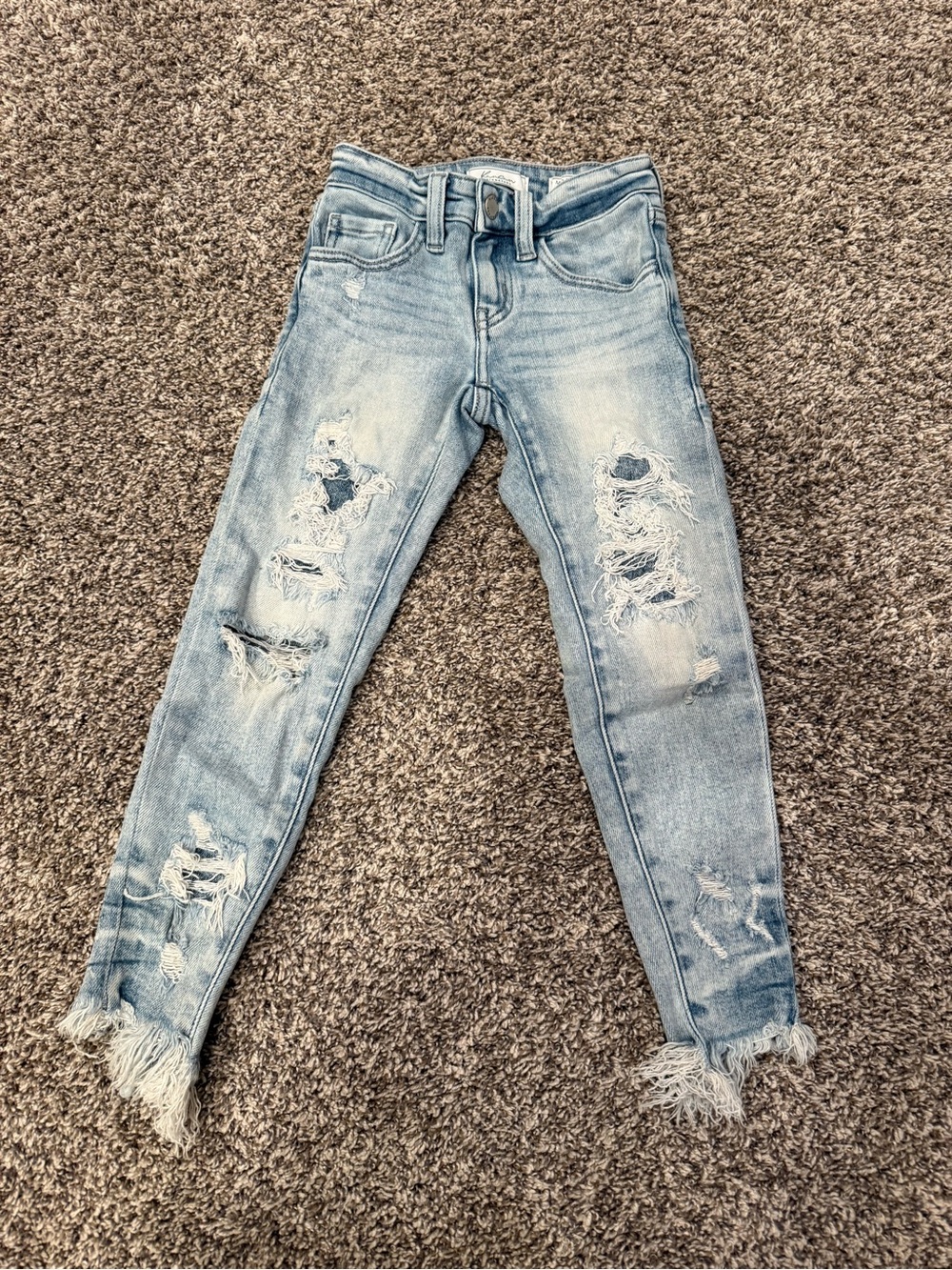 KanCan Light Blue Ripped Skinny Jeans